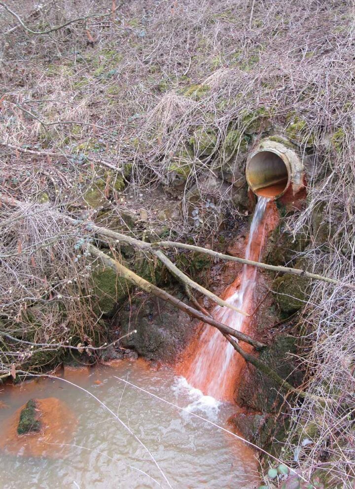 Abfluss in die Umwelt